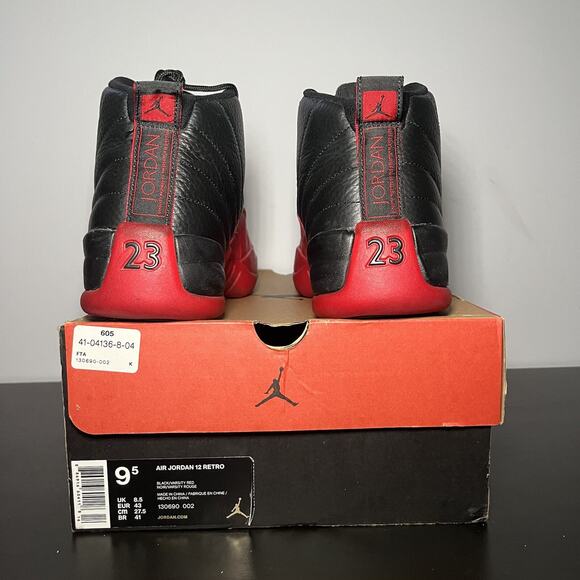 Size 9.5 - Jordan 12 Retro Mid Flu Game